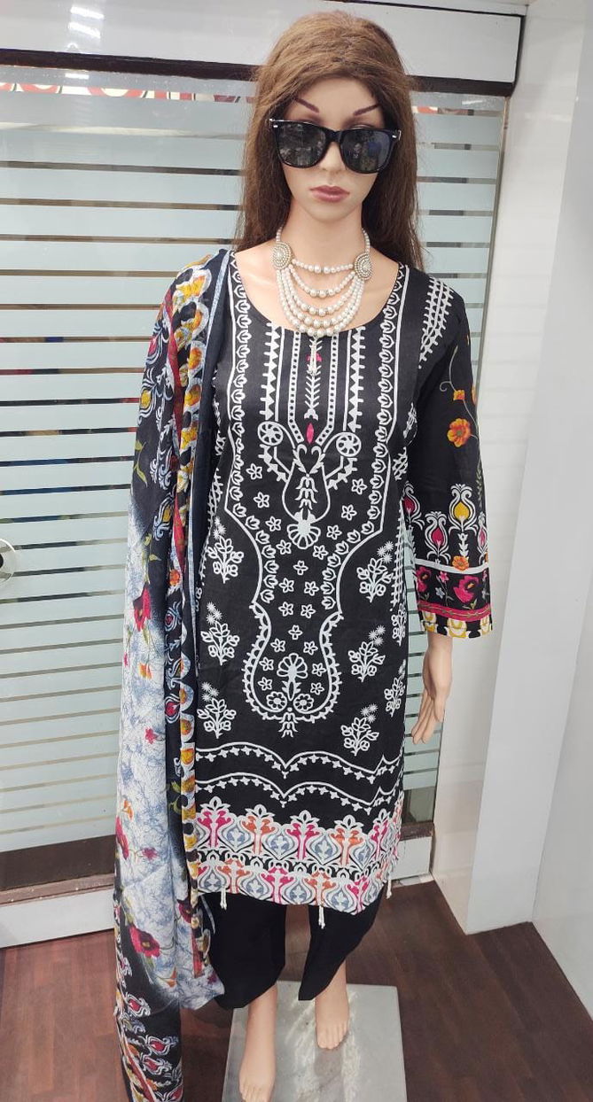 Fariyas Iris Karachi Cotton Casual Wear Printed Ready Made Dress Collection